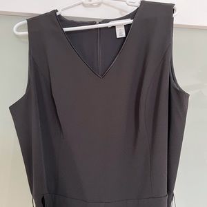 White House Black Market Black Jump Suit, size 14